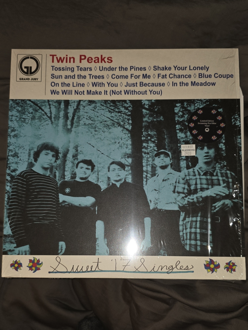 Twin Peaks Sweet '17 Singles Vinyl LP - Swimming Pool Blue Limited Edition